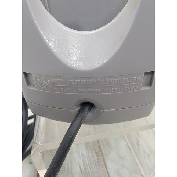 Original Nintendo 64 Controller Gray N64 - Picture 4 of 5